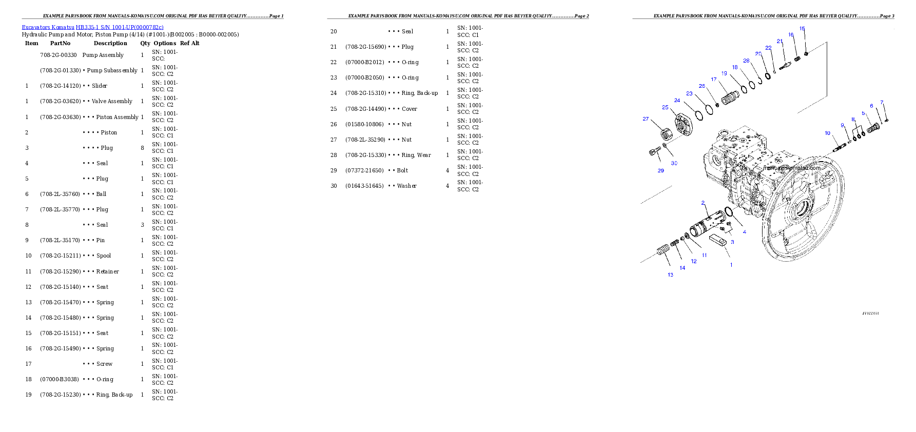 Protected: HB335-1 S/N 1001-UP Partsbook