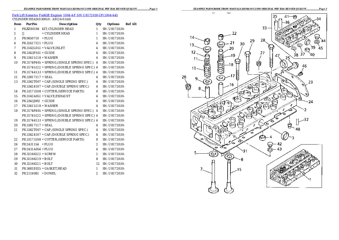Protected: 1004-4-F S/N U8172030-UP Partsbook
