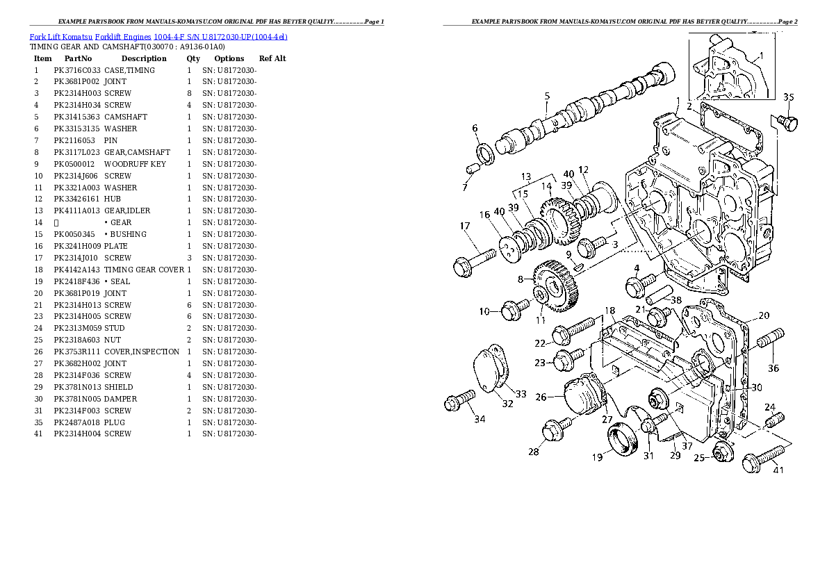 Protected: 1004-4-F S/N U8172030-UP Partsbook