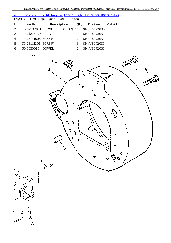 Protected: 1004-4-F S/N U8172030-UP Partsbook
