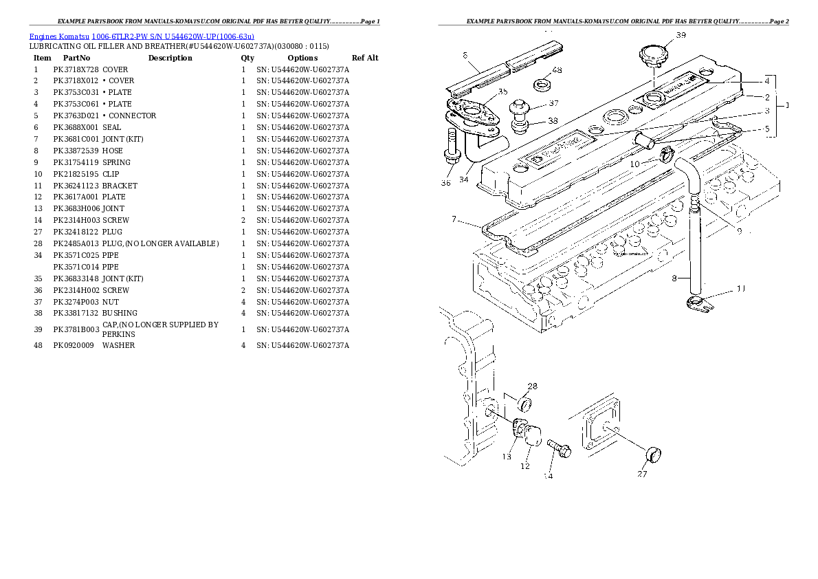Protected: 1006-6TLR2-PW S/N U544620W-UP Partsbook
