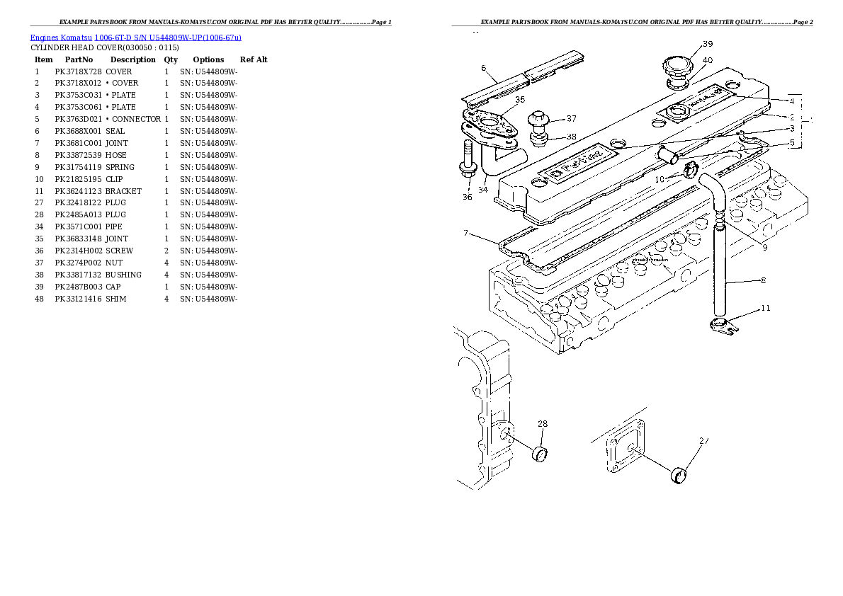 Protected: 1006-6T-D S/N U544809W-UP Partsbook