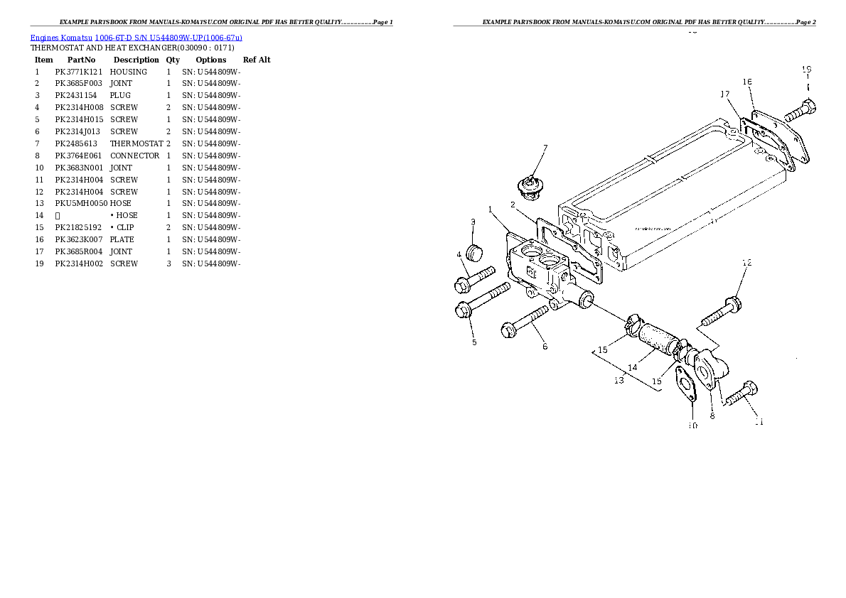 Protected: 1006-6T-D S/N U544809W-UP Partsbook