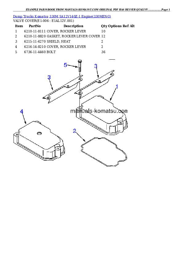 Protected: 330M SA12V140Z-1 Engine Partsbook