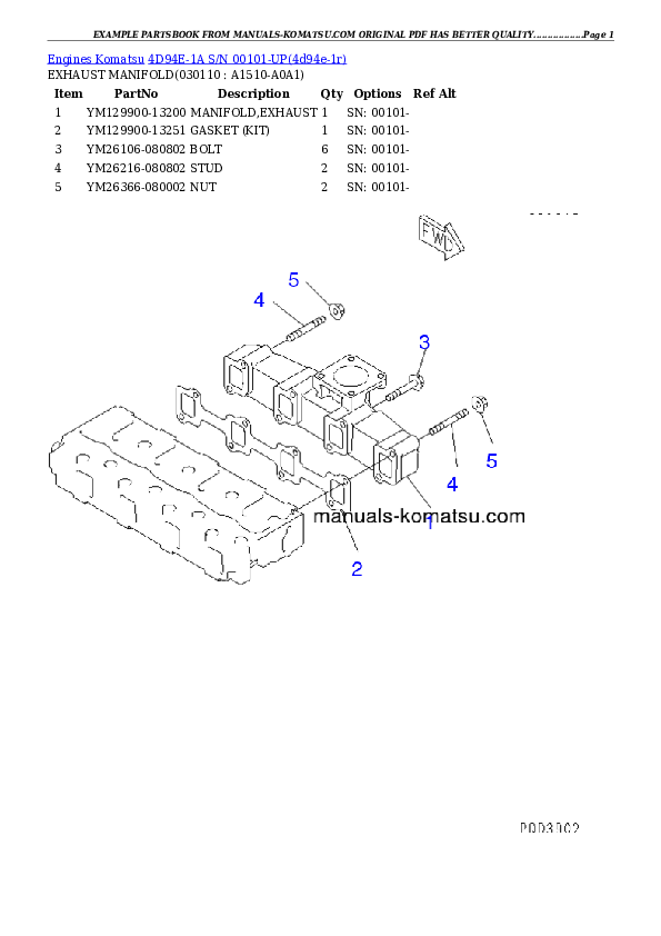 Protected: 4D94E-1ABW-F S/N 44942-UP （ｳｪｯﾄｸﾗｯﾁ） Partsbook