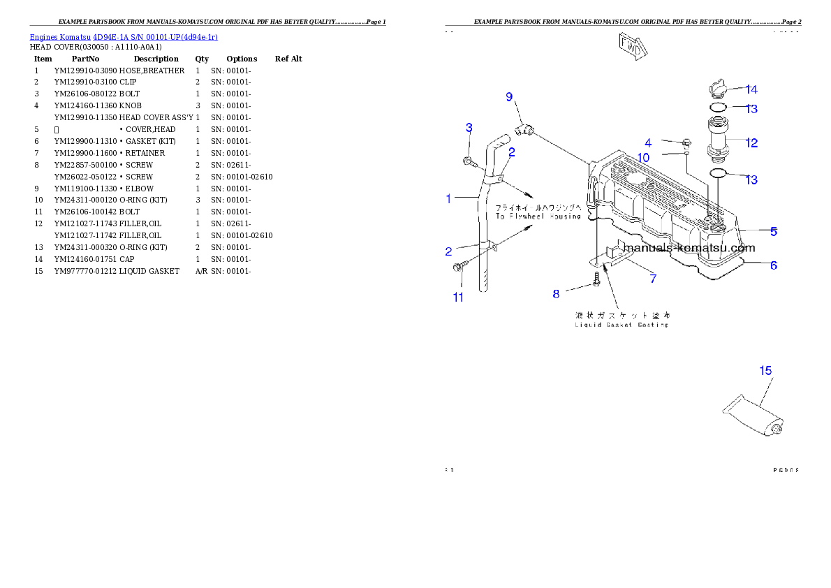 Protected: 4D94E-1ABW-F S/N 44942-UP （ｳｪｯﾄｸﾗｯﾁ） Partsbook
