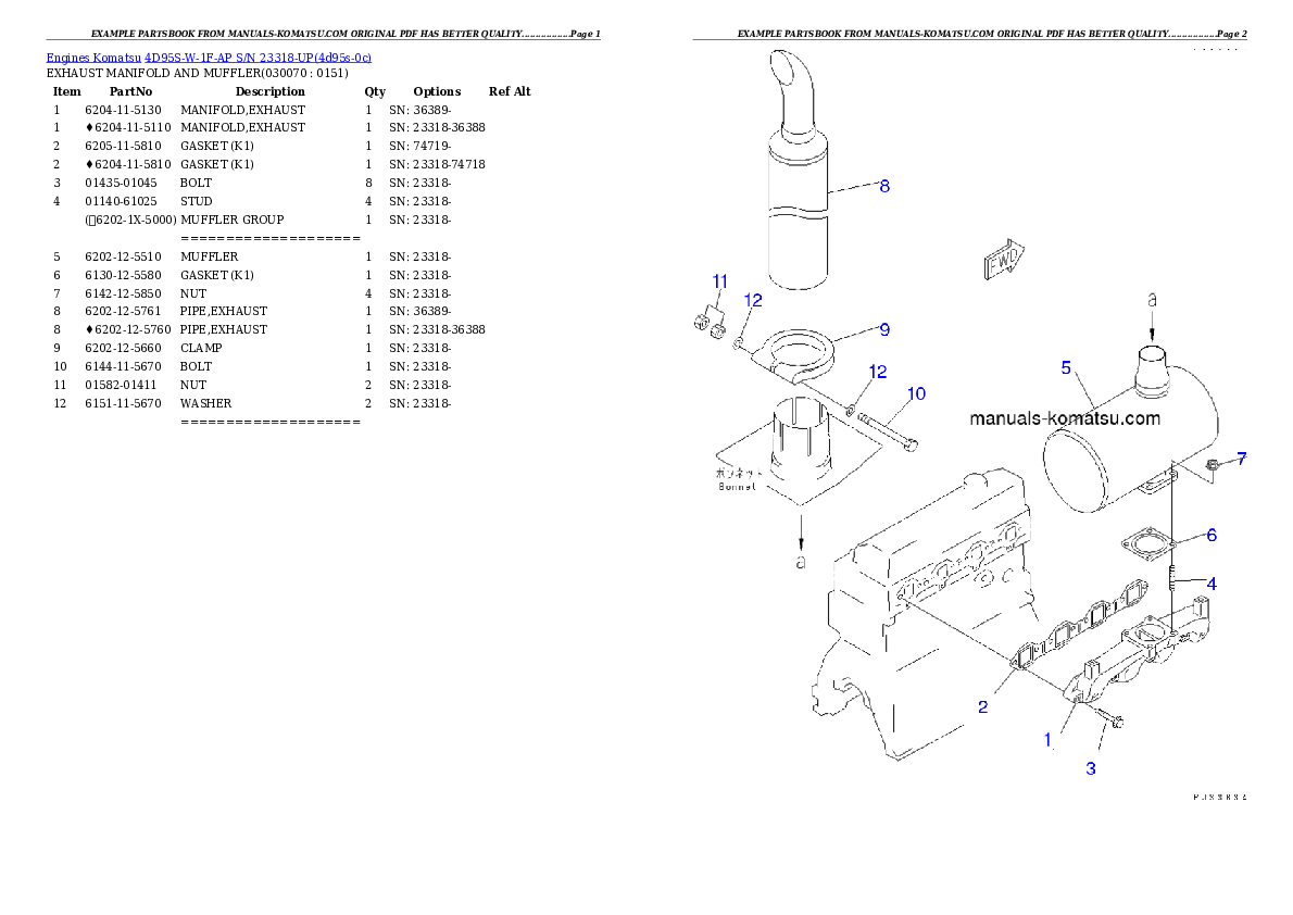 Protected: 4D95S-W-1F-AP S/N 23318-UP Partsbook