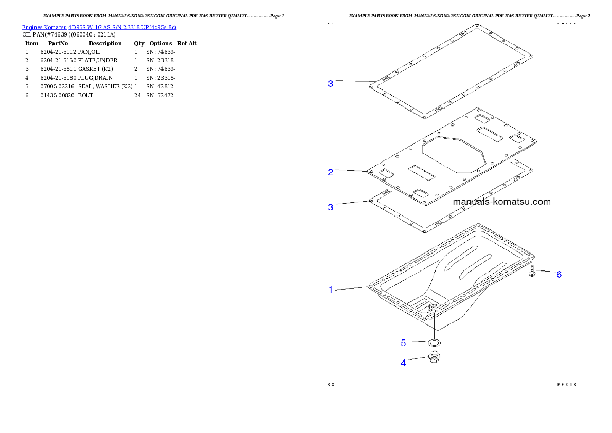 Protected: 4D95S-W-1G-AS S/N 23318-UP Partsbook