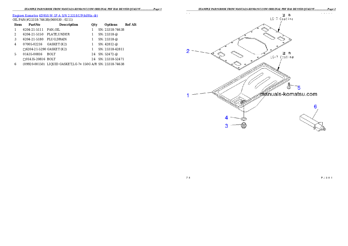 Protected: 4D95S-W-1F-A S/N 23318-UP Partsbook
