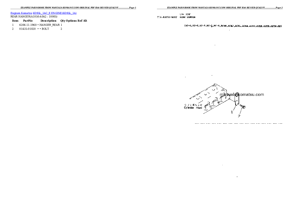 Protected: 6D95L_1AC_E ENGINE Partsbook