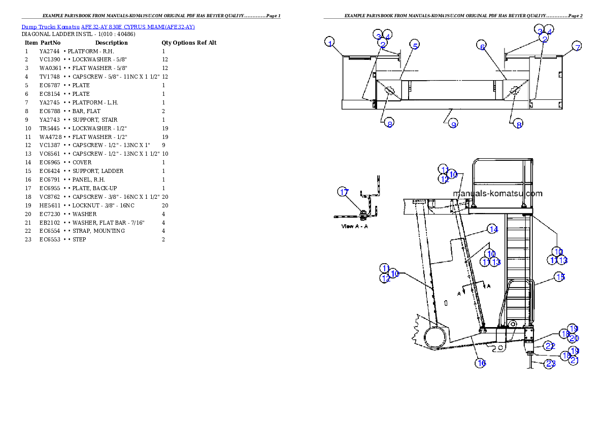 Protected: AFE32-AY 830E                 CYPRUS MIAMI Partsbook