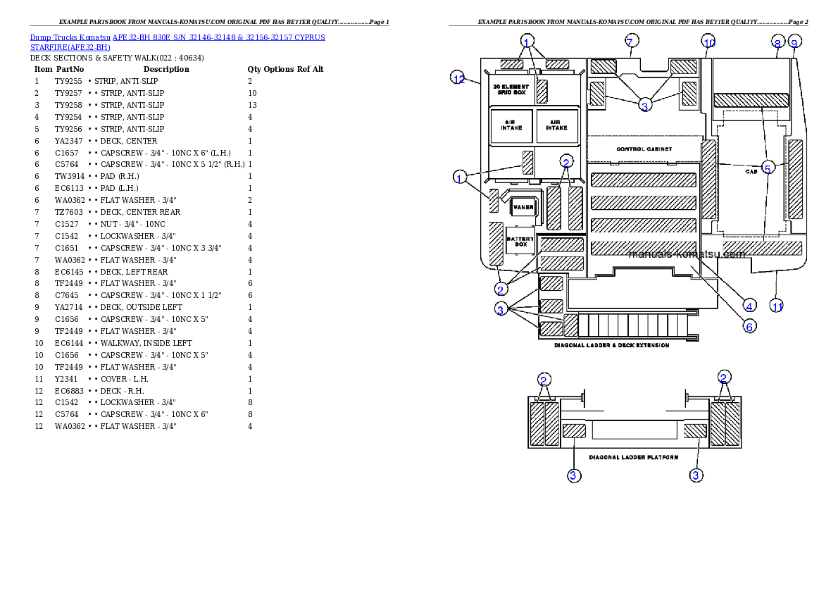 Protected: AFE32-BH 830E S/N 32146-32148 & 32156-32157         CYPRUS STARFIRE Partsbook