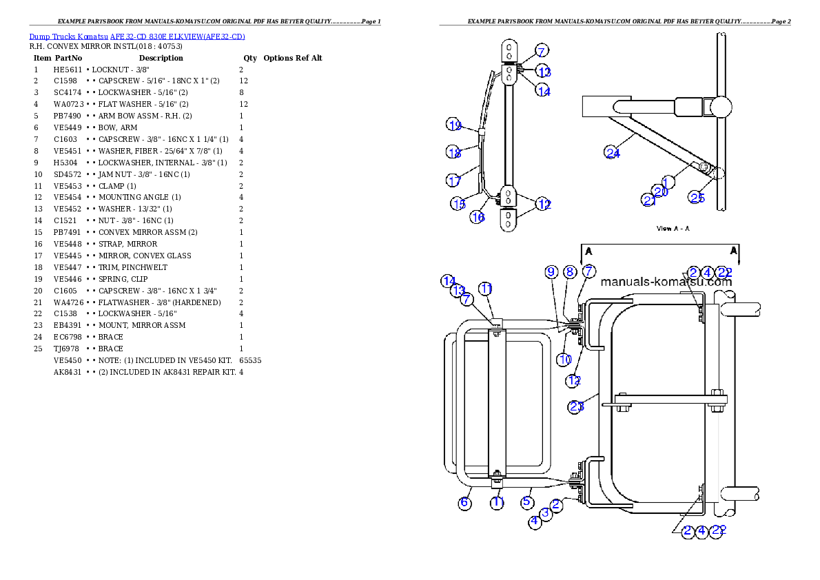 Protected: AFE32-CD 830E                  ELKVIEW Partsbook