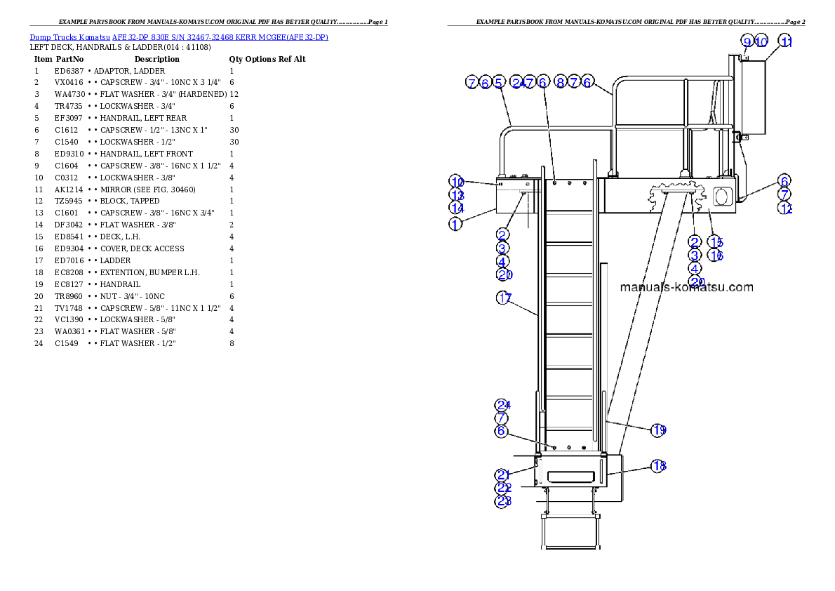 Protected: AFE32-DP 830E S/N 32467-32468   KERR MCGEE Partsbook