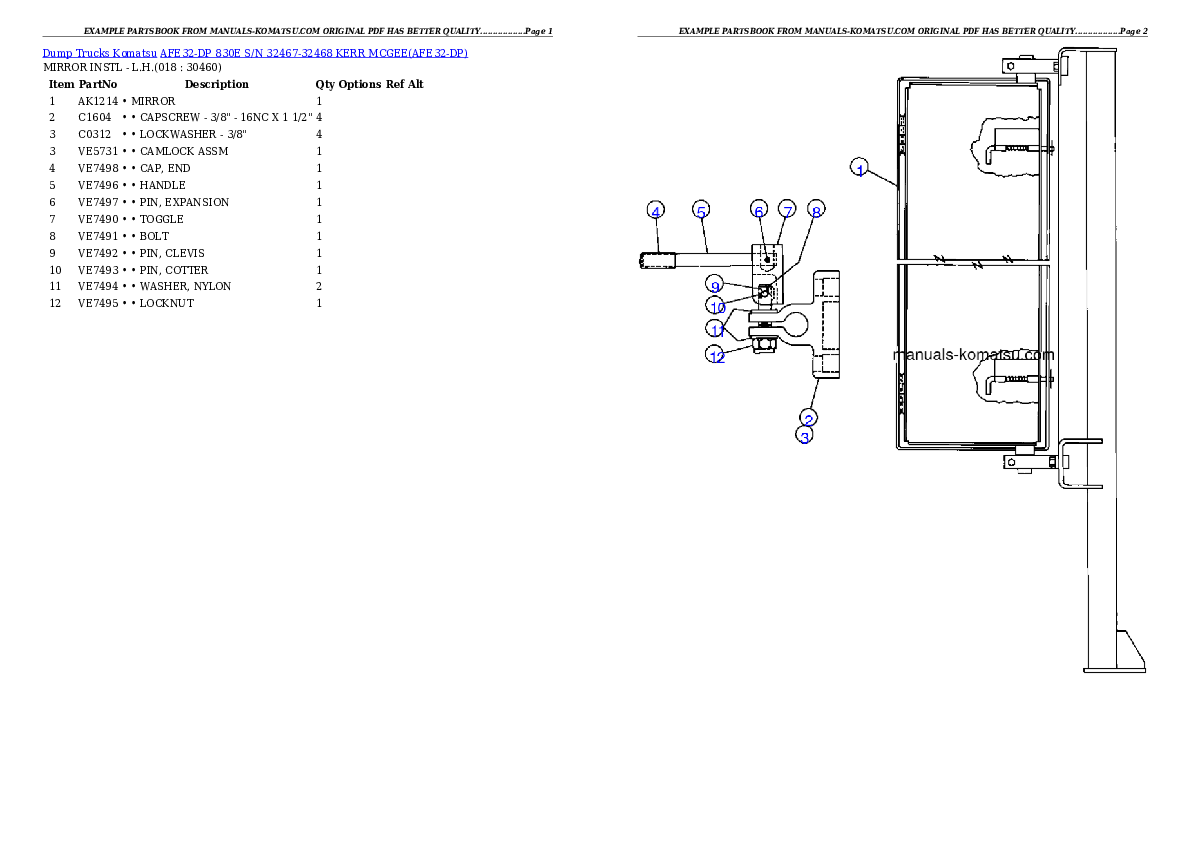 Protected: AFE32-DP 830E S/N 32467-32468   KERR MCGEE Partsbook
