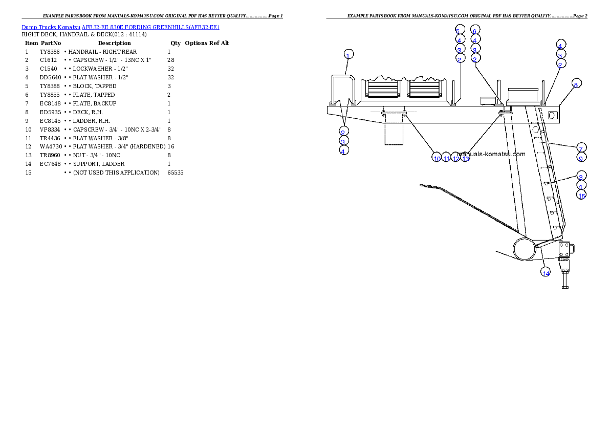 Protected: AFE32-EE 830E                 FORDING GREENHILLS Partsbook