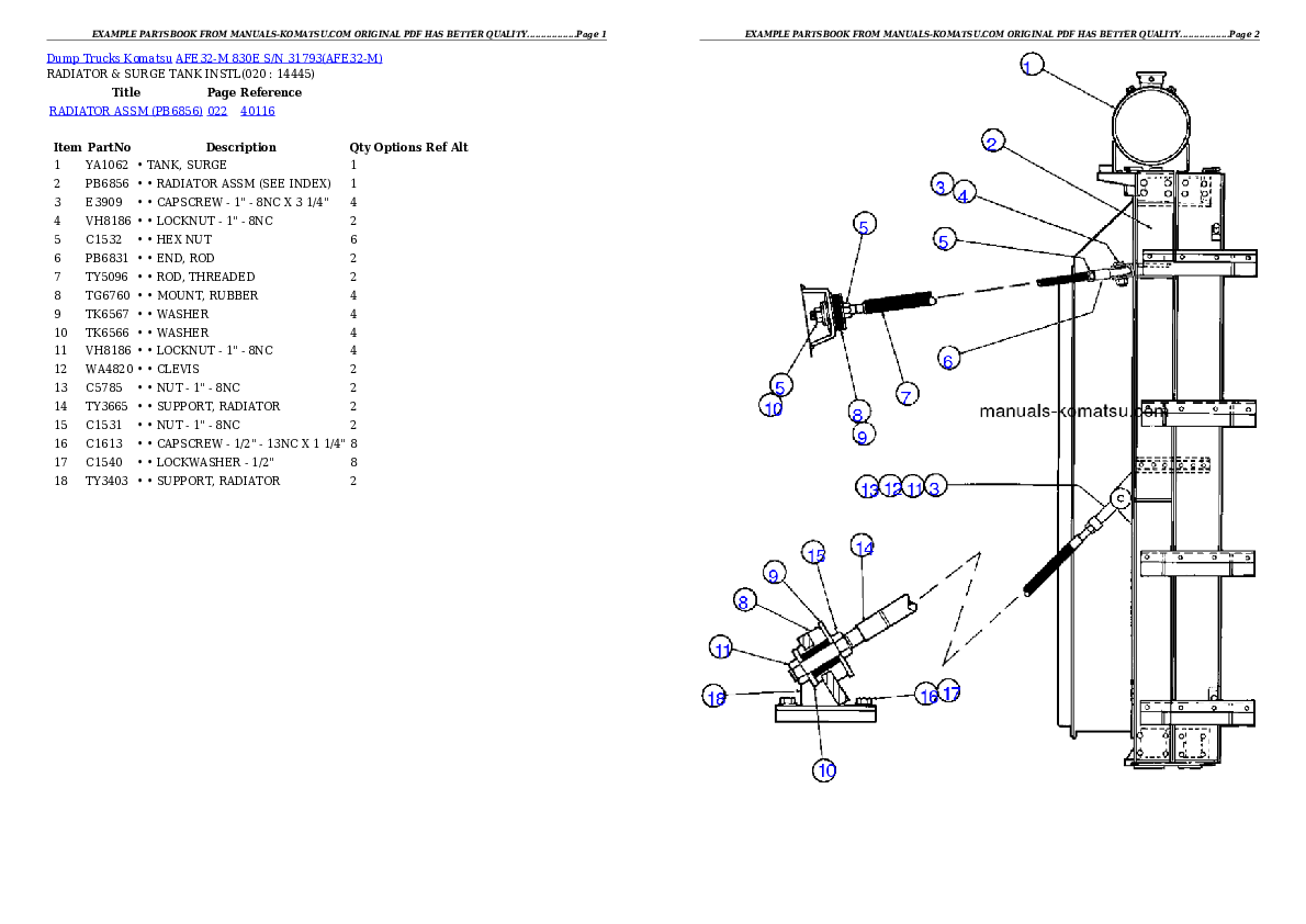 Protected: AFE32-M  830E S/N 31793 Partsbook