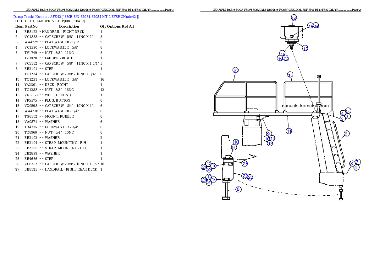 Protected: AFE42-J 630E S/N 32081-32084 MT. LEYSHON Partsbook