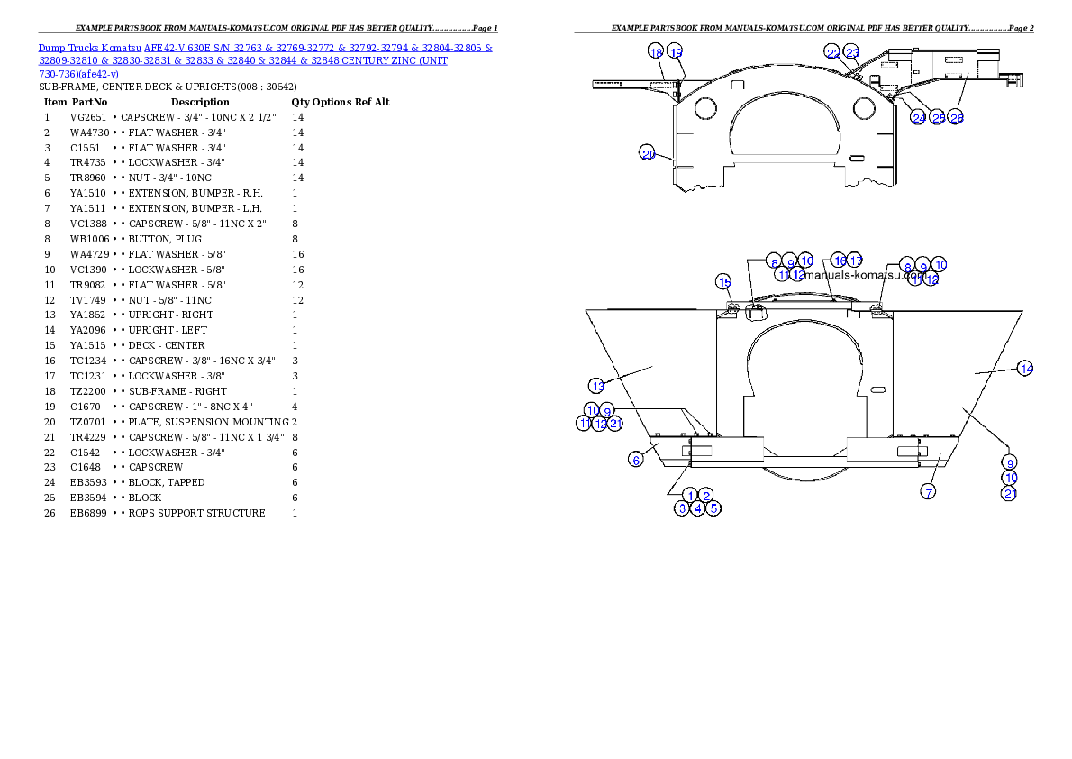 Protected: AFE42-V 630E S/N 32763 & 32769-32772 & 32792-32794 & 32804-32805 & 32809-32810 & 32830-32831 & 32833 & 32840 & 32844 & 32848 CENTURY ZINC (UNIT 730-736) Partsbook