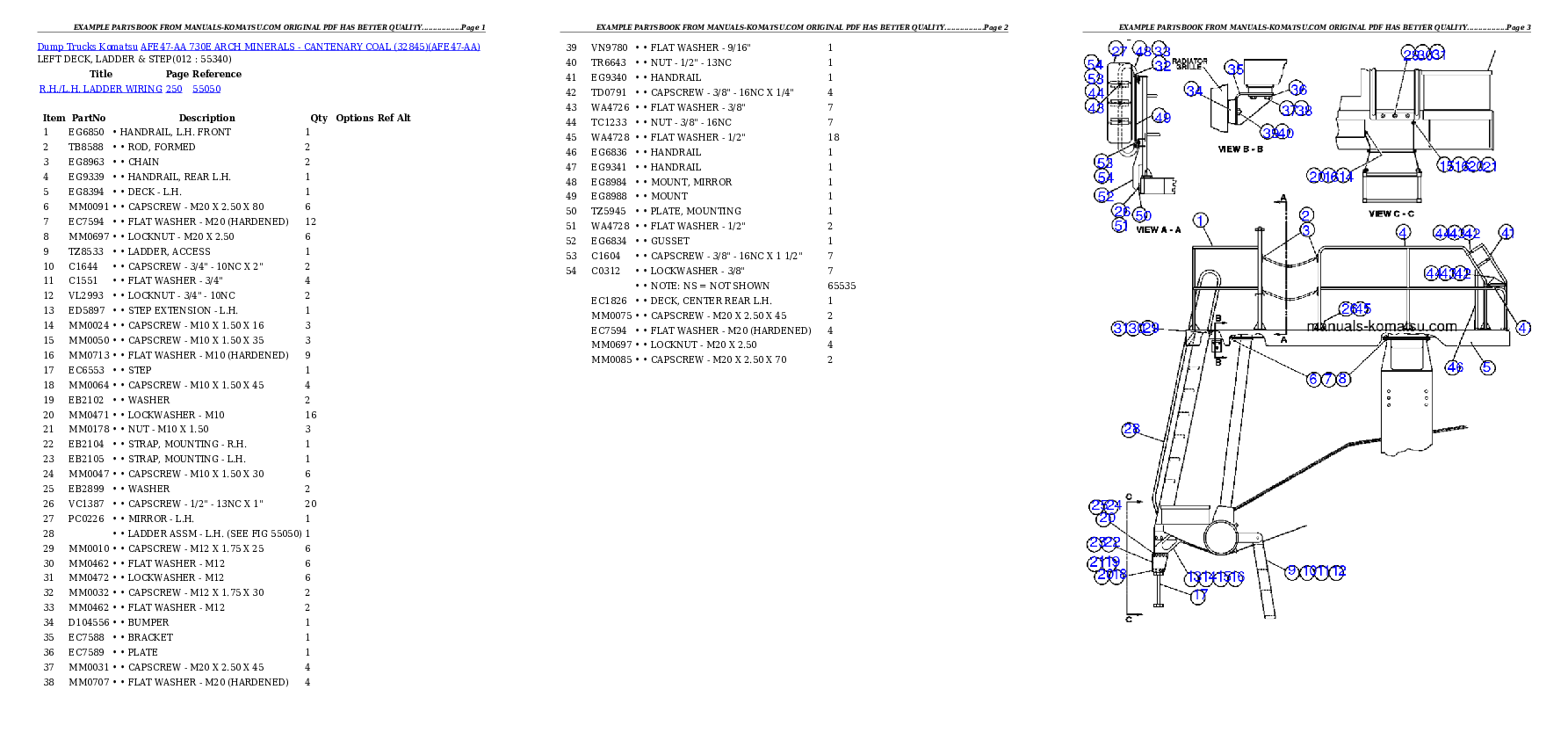 Protected: AFE47-AA 730E                 ARCH MINERALS – CANTENARY COAL (32845) Partsbook