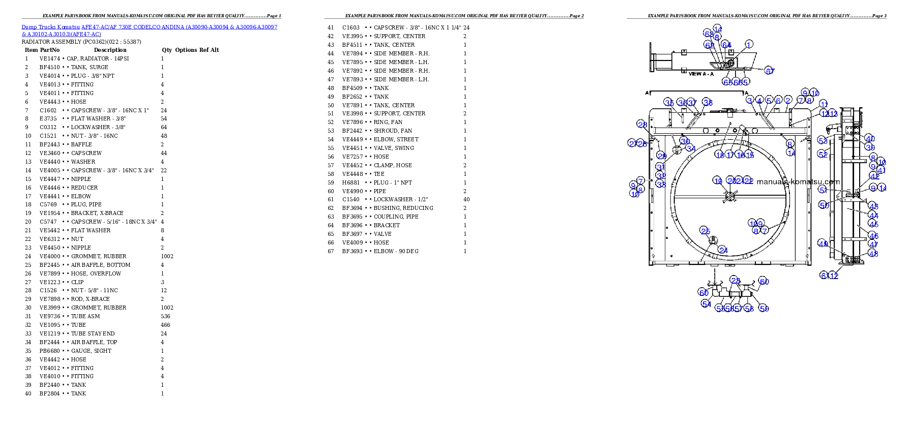 Protected: AFE47-AC/AF 730E             CODELCO ANDINA (A30090-A30094 & A30096-A30097 & A30102-A30103) Partsbook