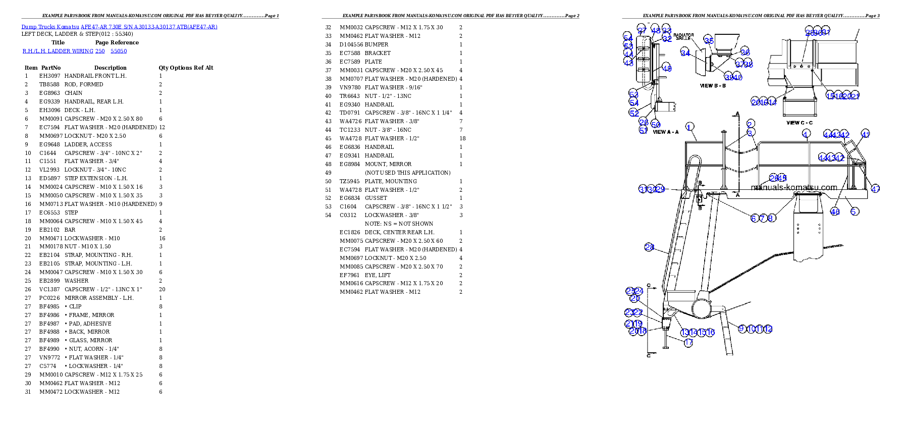 Protected: AFE47-AR 730E S/N A30133-A30137 ATB Partsbook