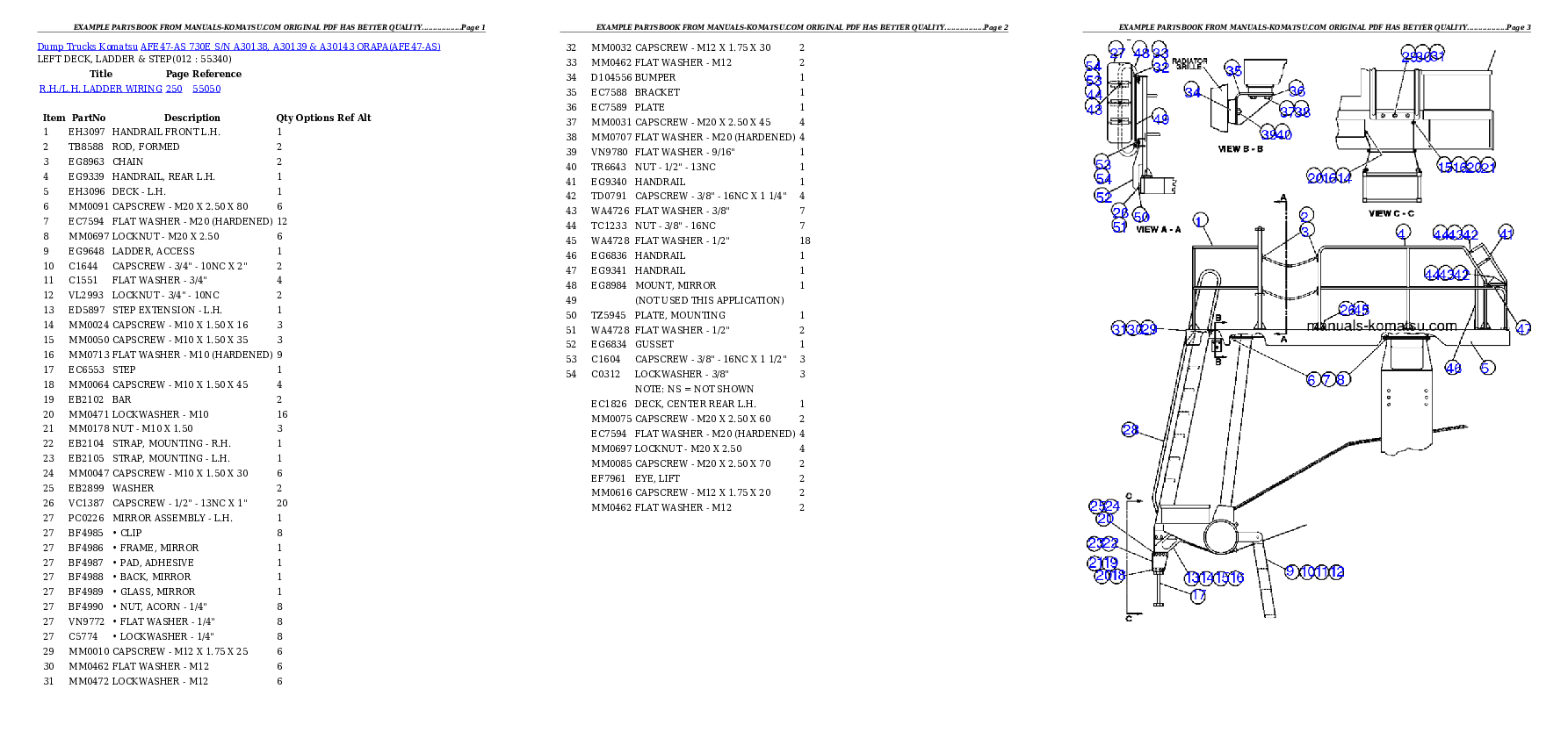 Protected: AFE47-AS 730E S/N A30138, A30139 & A30143 ORAPA Partsbook