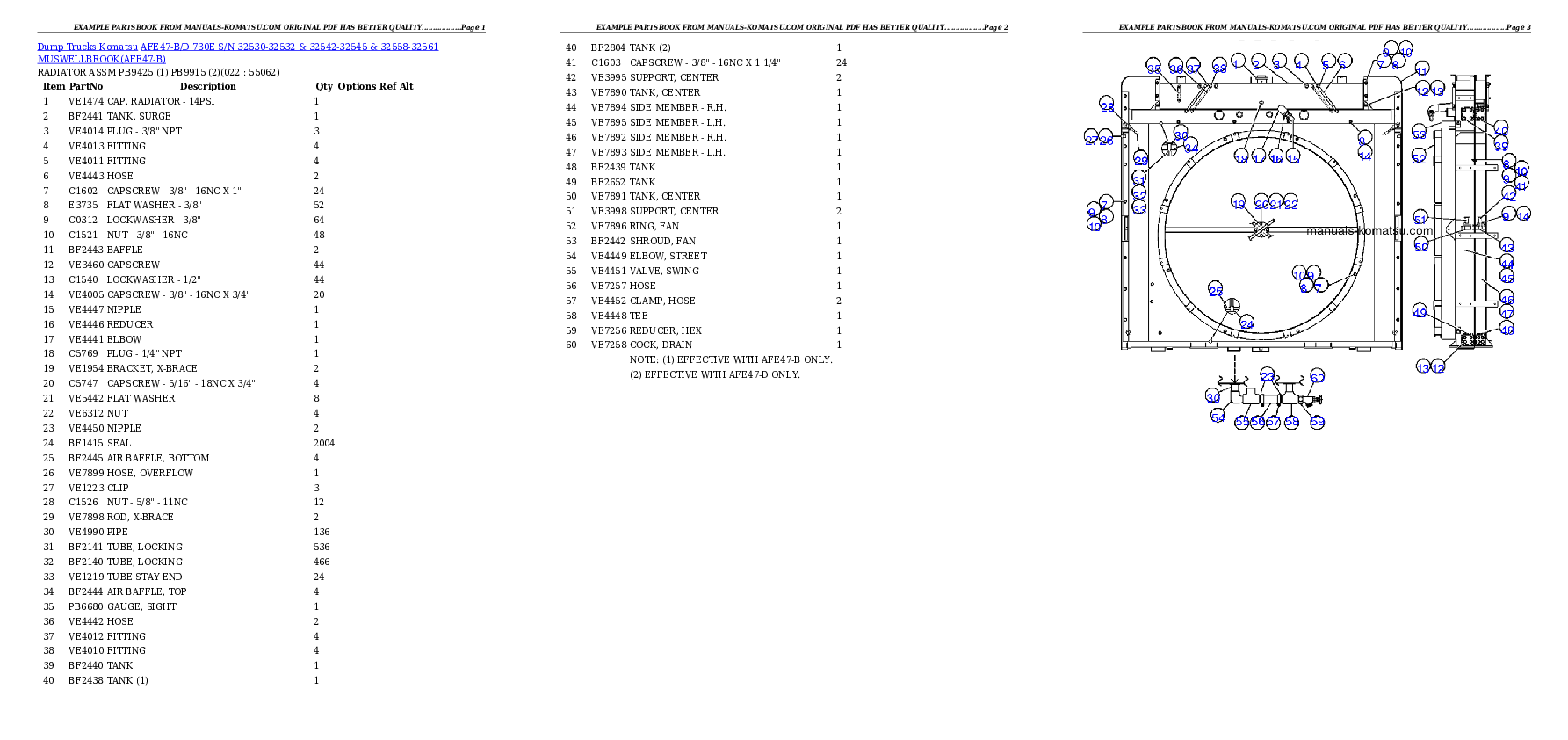 Protected: AFE47-B/D  730E S/N 32530-32532 & 32542-32545 & 32558-32561   MUSWELLBROOK Partsbook