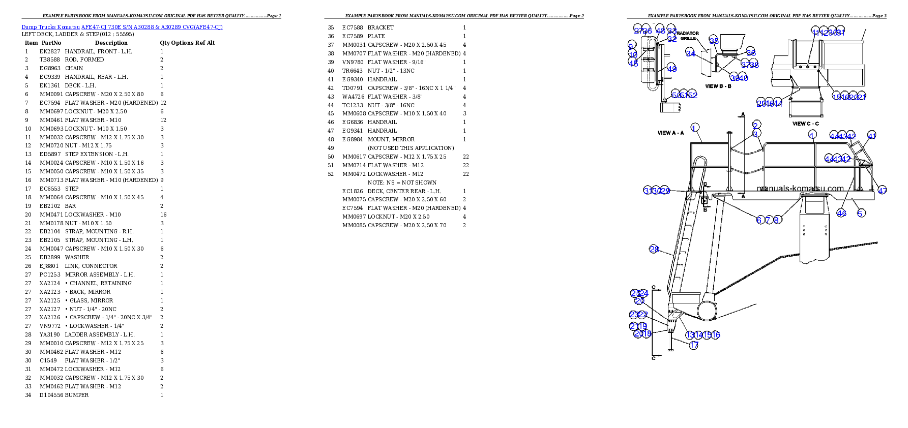 Protected: AFE47-CJ 730E S/N A30288 & A30289  CVG Partsbook
