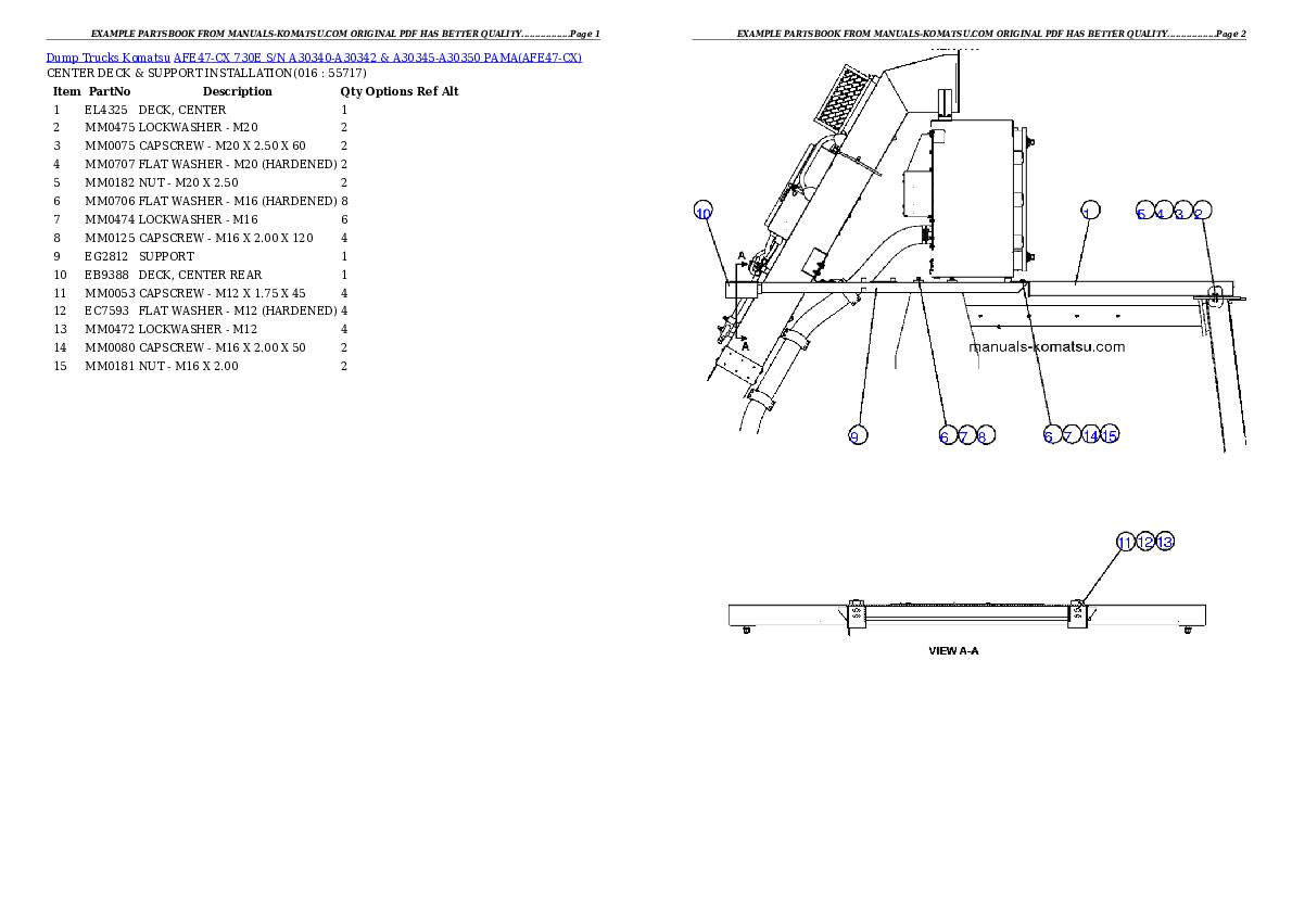 Protected: AFE47-CX 730E S/N A30340-A30342 & A30345-A30350   PAMA Partsbook