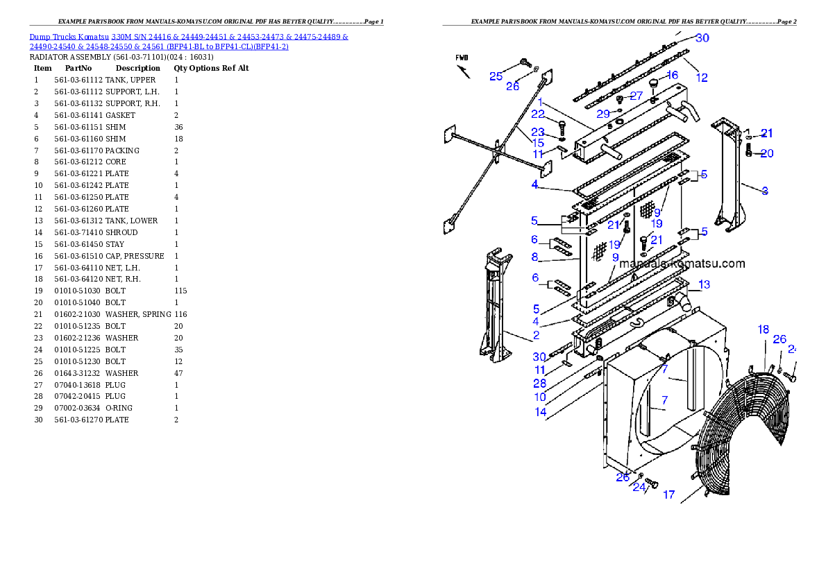Protected: 330M S/N 24416 & 24449-24451 & 24453-24473 & 24475-24489 & 24490-24540 & 24548-24550 & 24561 (BFP41-BL to BFP41-CL) Partsbook
