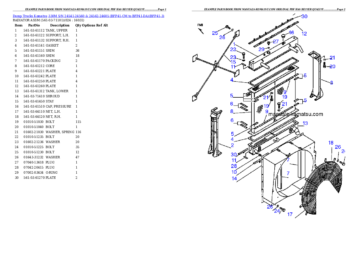 Protected: 330M S/N 24541-24560 & 24562-24605 (BFP41-CM to BFP41-DA) Partsbook