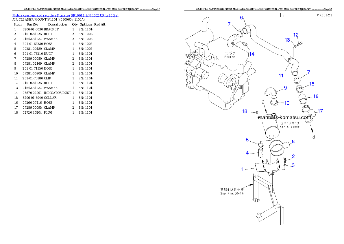Protected: BR100J-1 S/N 1002-UP Partsbook