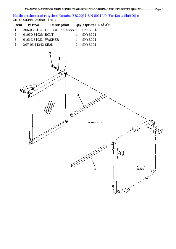Protected: BR200J-1 S/N 5001-UP (For Korea) Partsbook