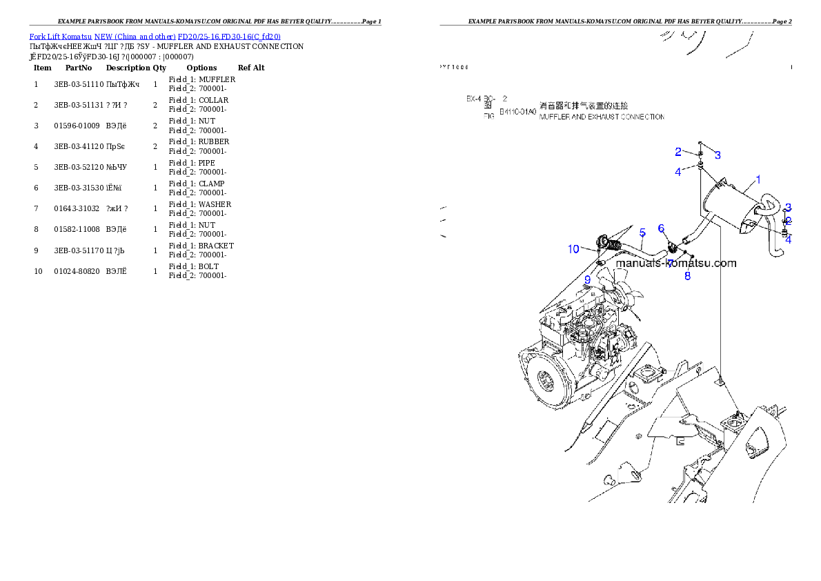 Protected: FD20/25-16,FD30-16 Partsbook
