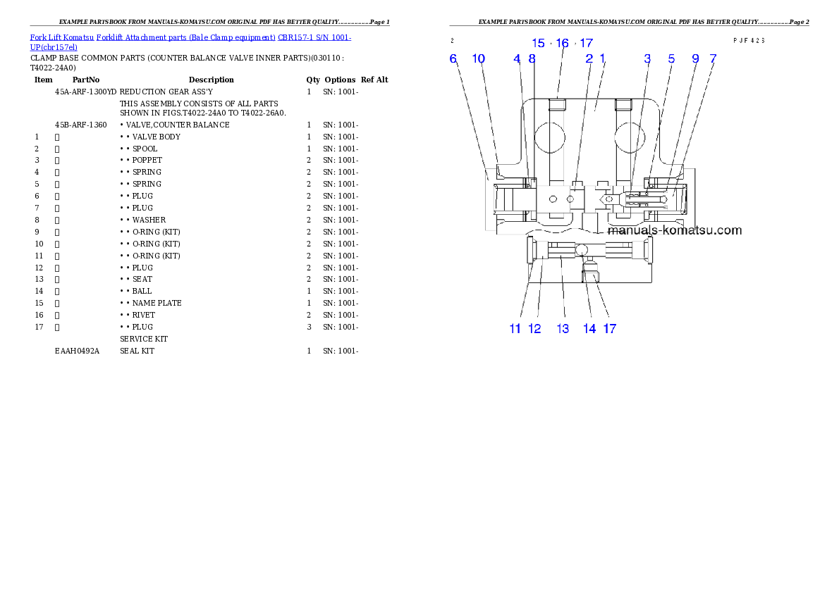 Protected: CBR157-1 S/N 1001-UP Partsbook