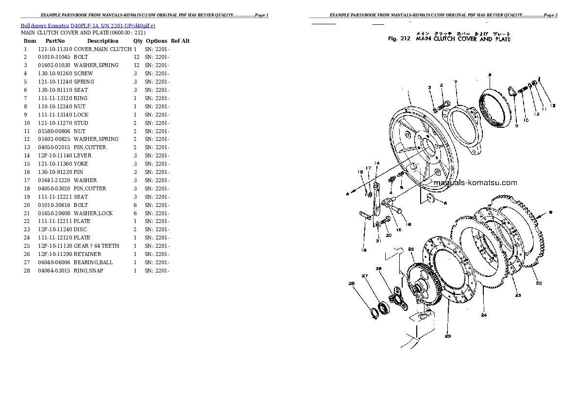 Protected: D40PLF-1A S/N 2201-UP Partsbook