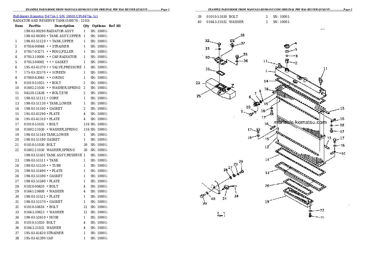 Protected: D475A-1 S/N 10001-UP Partsbook