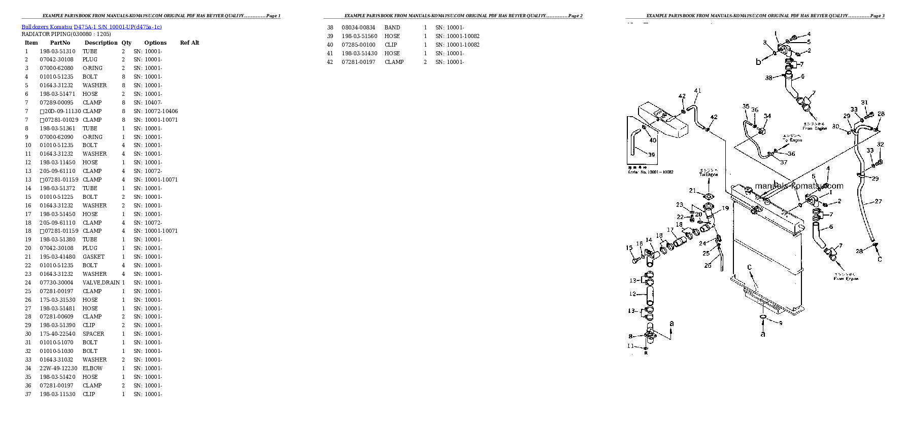 Protected: D475A-1 S/N 10001-UP Partsbook