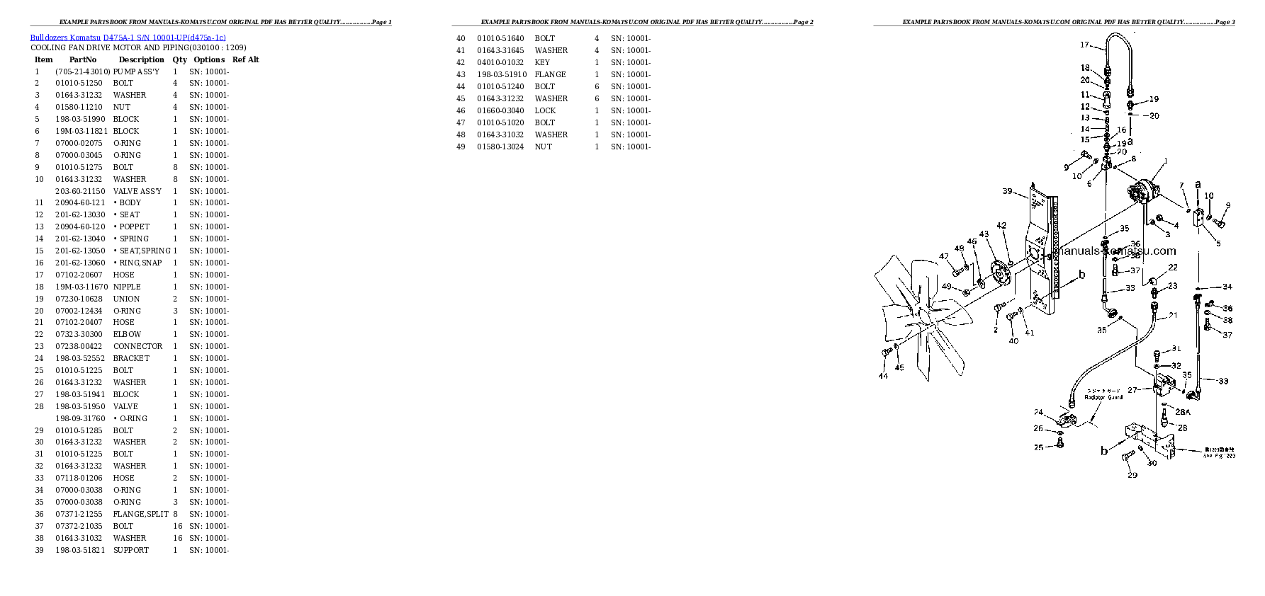 Protected: D475A-1 S/N 10001-UP Partsbook