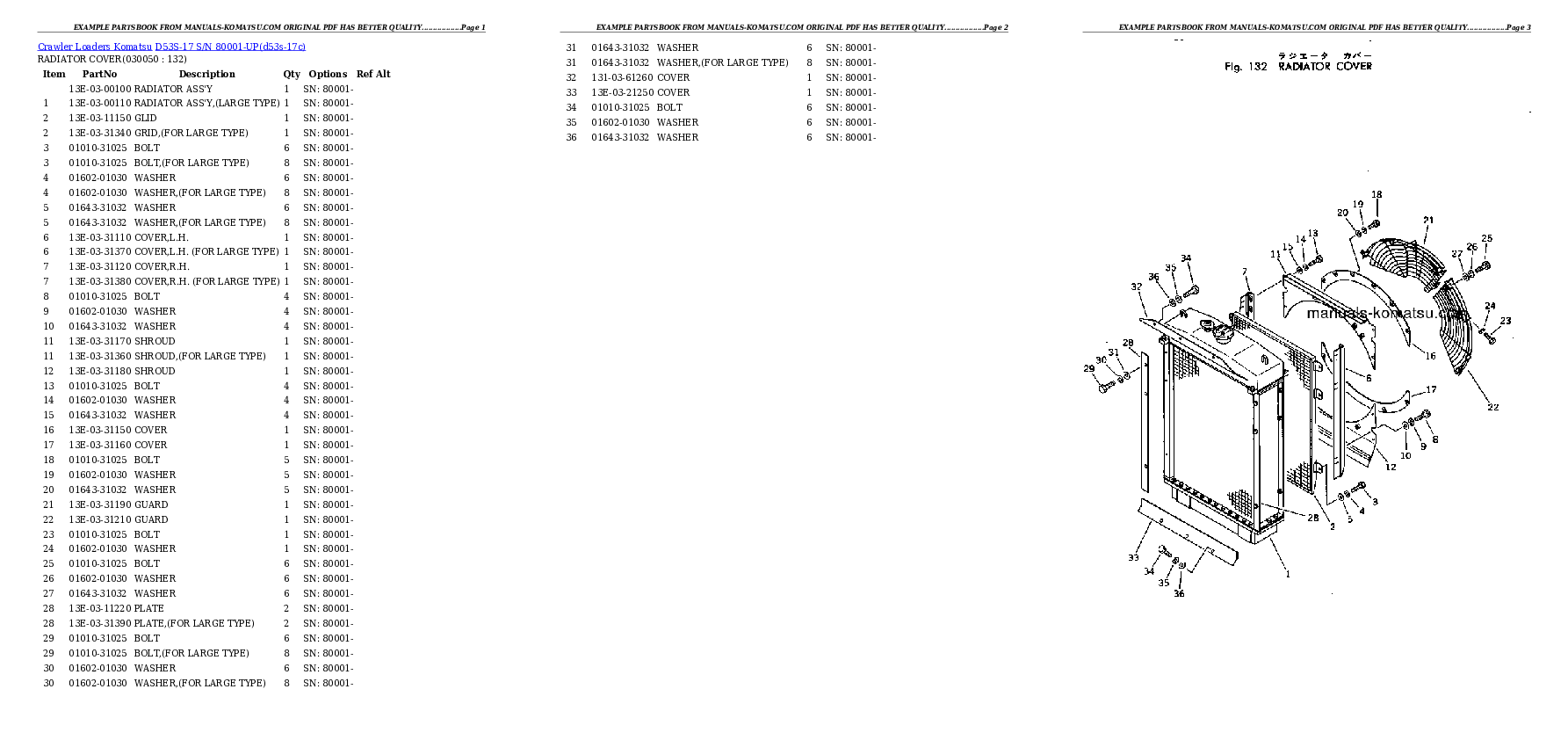 Protected: D53S-17 S/N 80001-UP Partsbook