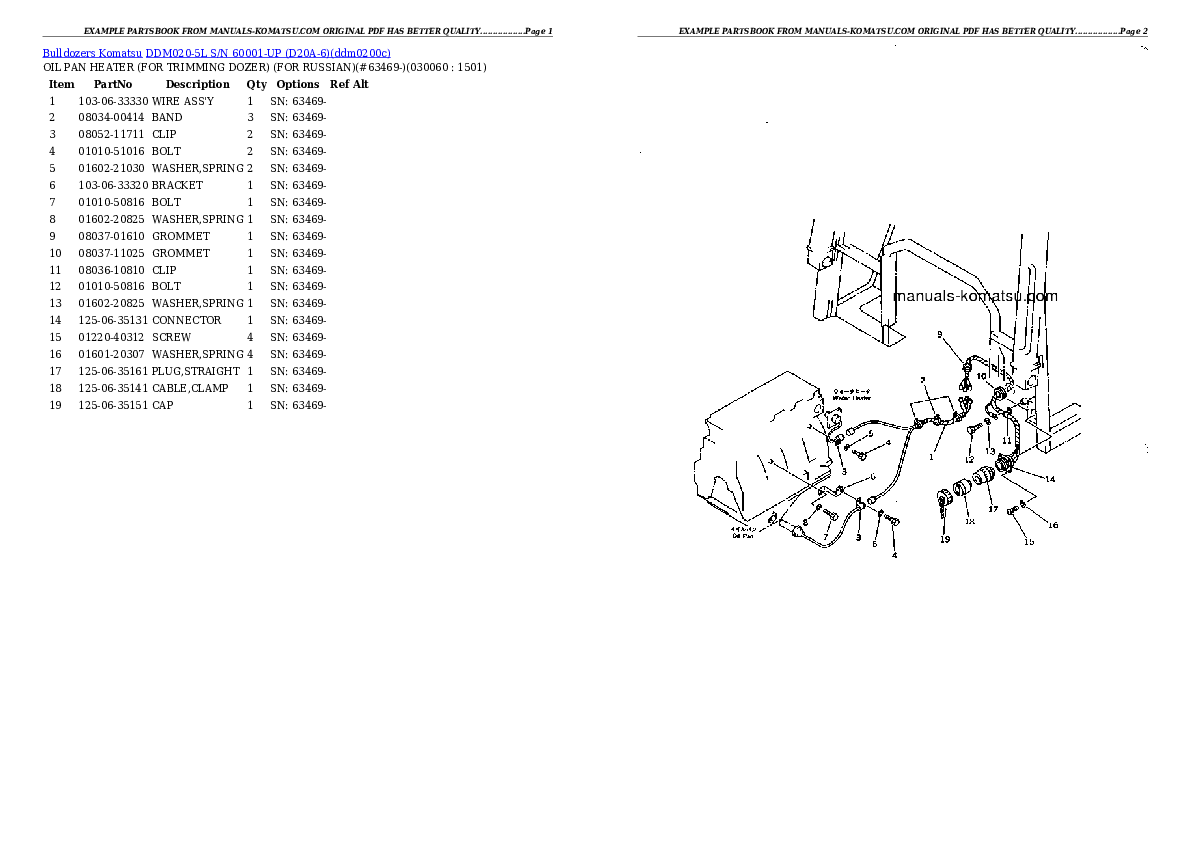 Protected: DDM020-5L S/N 60001-UP (D20A-6) Partsbook