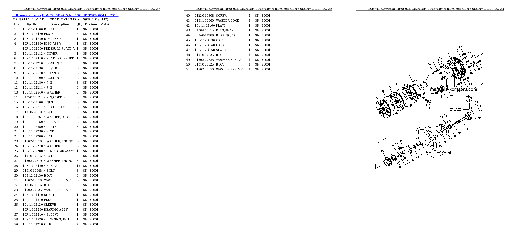 Protected: DDM020-5K-AC S/N 60001-UP (D20A-6) Partsbook