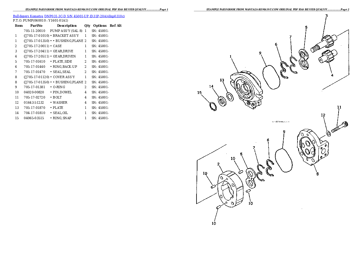 Protected: DNP031-3C-D S/N 45001-UP (D31P-20A) Partsbook