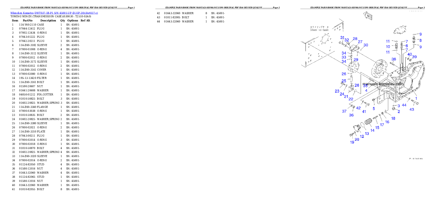 Protected: DWT037-1B-P1 S/N 45001-UP (D31P-20) Partsbook