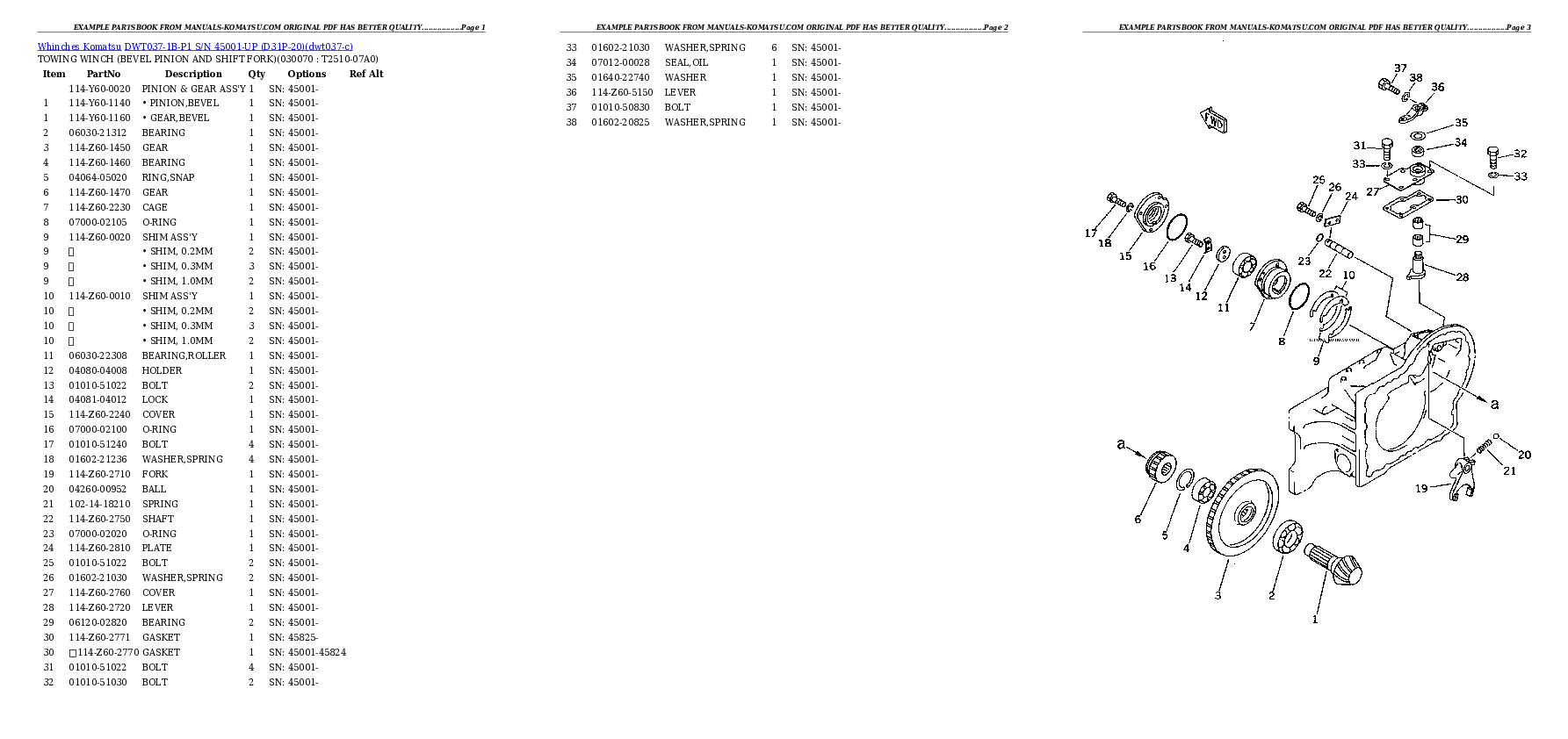 Protected: DWT037-1B-P1 S/N 45001-UP (D31P-20) Partsbook