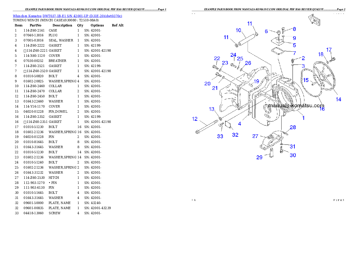 Protected: DWT037-1B-E1 S/N 42001-UP (D31E-20) Partsbook