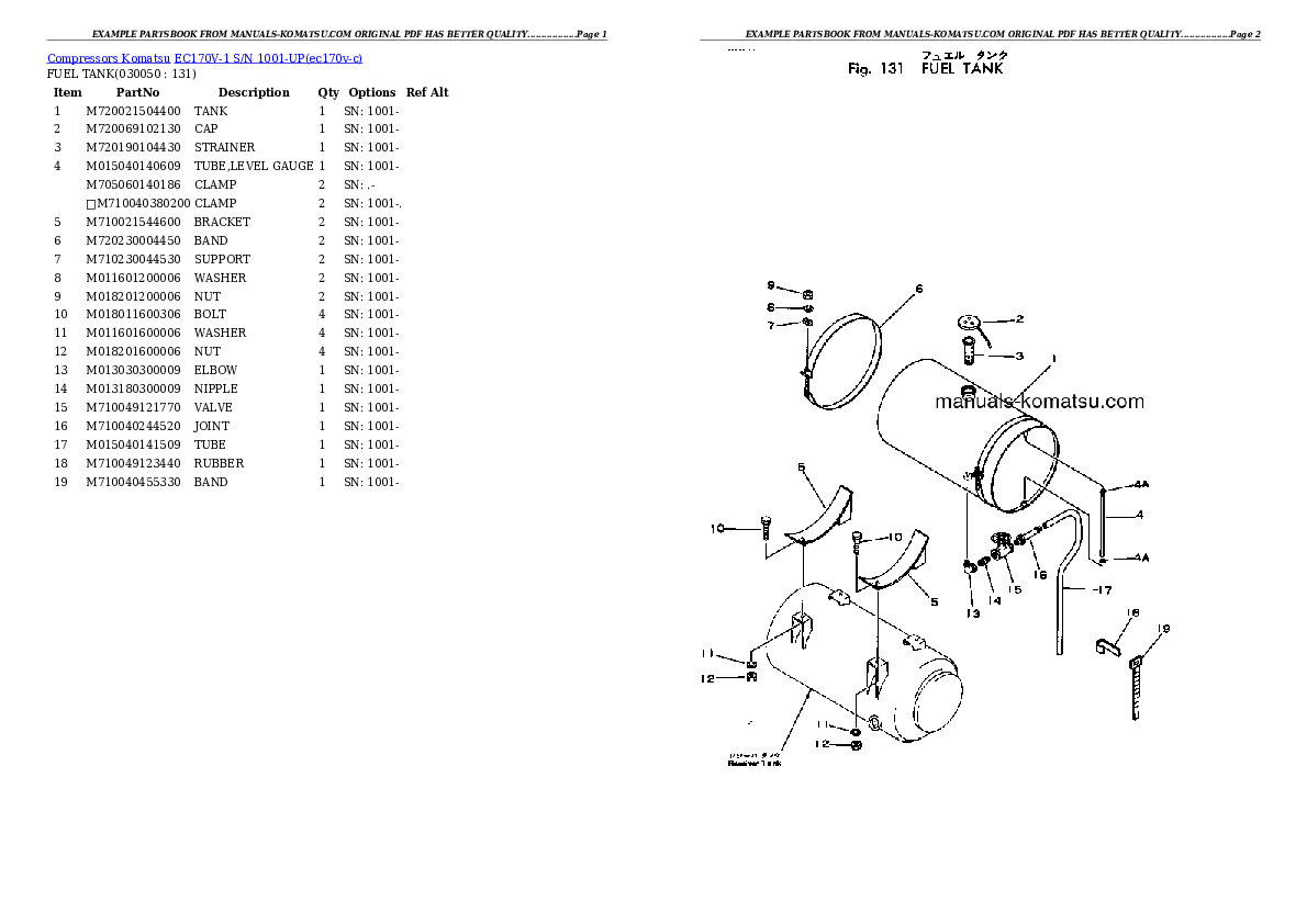Protected: EC170V-1 S/N 1001-UP Partsbook