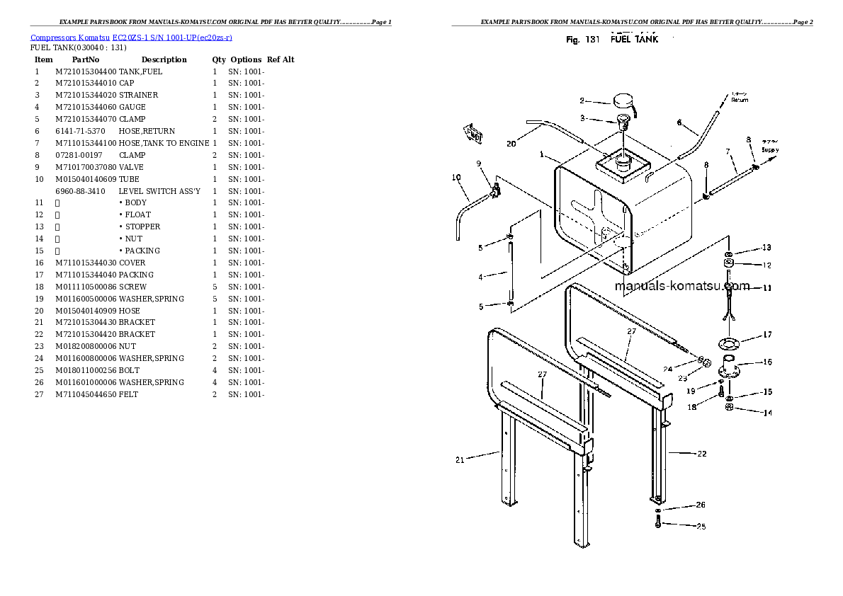Protected: EC20ZS-1 S/N 1001-UP (Chassis only) Partsbook