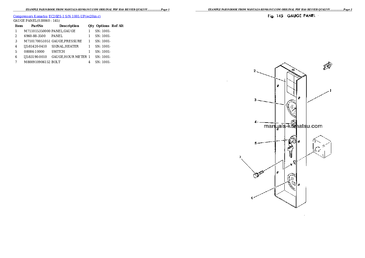 Protected: EC20ZS-1 S/N 1001-UP (Chassis only) Partsbook